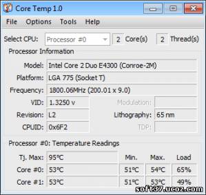 download the new version for apple Core Temp 1.18.1